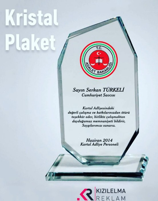 Kristal Plaket